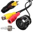 170 Degrees Wide Angle Rear View Reverse Backup Parking Bit HD Camera Drill Car - 5