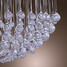 Max 50w Chrome Modern/contemporary Crystal Chandeliers Bulb Included Dining Room Flush Mount - 5