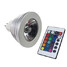 Rgb 85-265v 5pcs Remote Lamp 3w Mr16 Bulb - 2