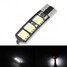 Car Bulb Canbus NO Error T10 W5W White Led Light 6SMD - 1