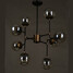 Personality Ball Round Glass Art Chandelier Beanstalk - 3