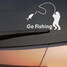 Vinyl Decals Car Sticker Fishing Decal Car Window Sticker Car Styling - 5