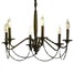 Traditional/classic Bedroom Dining Room Study Chandelier Living Room Feature For Candle Style Metal - 1