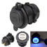 Socket Waterproof For Motorcycle Quick Charger 5V 2.1A Dual USB 12V-24V LED Auto Car - 1