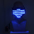 Festival LED 7 Colors Wireless Control Halloween Costume Face Mask Party - 9
