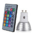 3w Remote Control Rgb Color Changing Gu10 85-265v Led Light Bulb - 3