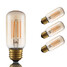 Amber Decorative Dimmable 2w Ac 110-130 V 4 Pcs Cob E26 - 1