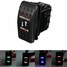 ON-OFF-ON 7-Pin 4 Colors 12V 20A ARB LED Rocker Switch Car Boat Winch In - 1