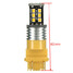 High Power 15W Turn Signal Light Indicator Amber Yellow 2835SMD LED Rear Bulbs - 4