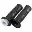 Throttle Twist Universal Tube Handlebars Soft Rubber Motorcycle 22mm 8inch Grips - 1