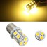 LED Tail Brake Stop Light BA15D Warm White 12V - 1