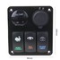 Ports LED Voltmeter DC12-24V Socket Marine Boat Car Dual USB Power Switch - 11