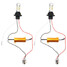 LED Dual Color Car Motorcycle Bulb DRL Turn Light Reverse BA15S 12V - 2