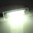 White LED E-Marked Porsche Number License Plate Light Lamp 2 X - 8