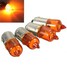 Bulb BA9S Base Indicator Halogen 4pcs 12V Amber Mini Motorcycle Turn Singal - 1