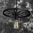 Retro Wrought Iron Lamps Chandeliers American Loft Pendant Restaurant Bar Industrial Style - 4