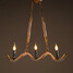 Chandeliers Bar Candle Restaurant Hemp Pendant Vintage Rope Chandelier - 2