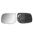 Car Left Door Wing Mirror Glass Silver Toyota Yaris Base - 1