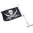 Flag Pole Harley Davidson Skull Flag Luggage Rack Motorcycle Bike Rear Mount - 6