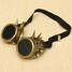 Punk Glasses Cyber Cosplay Goggles Halloween Welding Biker Steampunk Rivets Vintage - 8