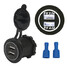 Car Motorcycle 5V 4.2A Dual USB Charger Socket 12V 24V Outlet - 9