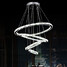 Lighting Led Chandeliers Ceiling Lamp Rohs Crystal Pendant Light Ring Fcc - 4