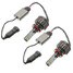 Pair H11 60W H8 Turbo 7200LM H9 with Wire 6000K LED Headlight Lamp - 2