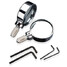 Rear View Mirrors Motorcycle Bar Yamaha Suzuki Chome - 5