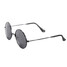 Glasses Metal Frame Lens Shades Sunglasses Round Dark - 5