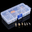 Automotive R134A Box Air Conditioning Valve Core R12 Tool Assortment Kit 40pcs - 3