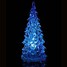 Small Christmas Tree Coway Lamp Crystal Tree Light Colorful Led - 2