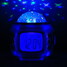 Clock Luminous Music Projection Colorful Abs - 2