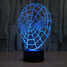 3d Decoration Atmosphere Lamp 100 Spider Colorful Christmas Light Touch Dimming Led Night Light - 3