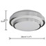 Bedroom Led Acrylic Modern/contemporary Electroplated Dining Room Flush Mount Feature Living Room - 5