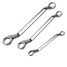 Car Hardware Repair Tool Ratchet Wrench Double Spanner Handle - 1