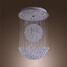 Max 50w Chrome Modern/contemporary Crystal Chandeliers Bulb Included Dining Room Flush Mount - 1