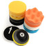 11Pcs Tool Set Car 4inch Pad Kit Sponge Polishing Cleaning Wash Waxing Buffing - 5