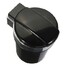 Blue Light Cigarette Car Travel Portable Ashtray Holder Cup LED Black - 4