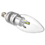 E12 3w Smd 110-240v 6500k Candle Bulb 220lm - 1