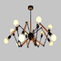 Metal Modern/contemporary Game Room Study Room Dining Room Office Chandeliers - 1