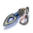 Blue Universal Motorcycle LEDs Turn 4 X Light Indicator Lamp - 6