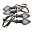 Amber 10LEDs Turn Signal Blinker Light Indicator Universal Motorcycle 4pcs - 4