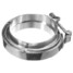 Pipe Stainless Steel V-Band Clamp Turbo Exhaust Down 4inch - 3