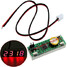 Car 3 in 1 Digital LED Electronic Voltage Temperature Electronic Clock Time - 1