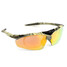 Anti UV Eyewear Polarized Oval Windproof Semi Sport Sunglasses Goggles Unisex Rimless - 3
