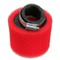 Color Air Filter Motorcycle Double Red Foam Performance - 1
