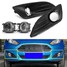 2Pcs Fog Grille 2pcs Front Ford Fiesta Lights Lamp - 3