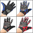 Motorcycle Bike Cycling Protect Full Finger Gloves Street Motorcross - 3