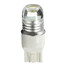 White Car Tail Brake Light 6W Strobe Flashing LED Projector Bulbs - 7