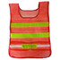 Stripes Mesh Reflective 2Pcs Red Waistcoat Traffic Security Vest - 2